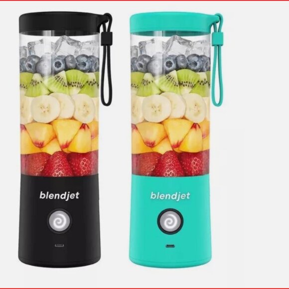 BlendJet 2 Portable Blenders - Mint and Black New in Box - Picture 3 of 4